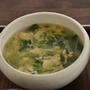 身体の芯から温まる♡簡単にできる「豆苗とたまごのスープ」