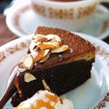 混ぜるだけ☆3層のキャラメル・チョコレートケーキ・フラン。 by Salaさん
