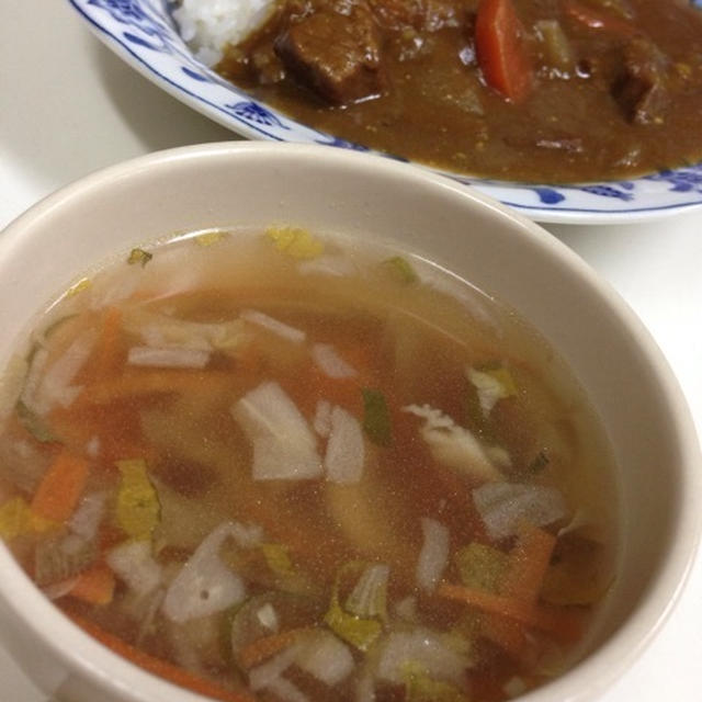 牛蒡スープ♪