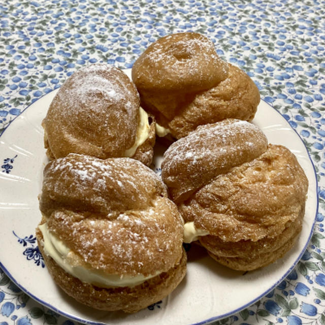 シュークリーム週が無事に終わりました。