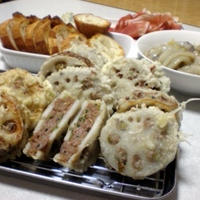 おウチご飯～レンコンはさみ揚げ