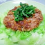 納豆in塩麹ハンバーグ