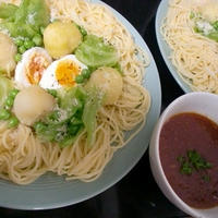 春野菜ｄｅつけスパゲティ♪