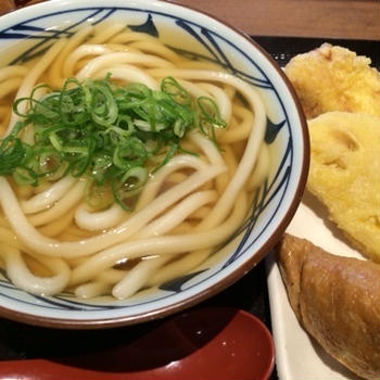 夜勤明けのうどん