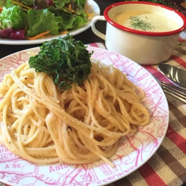 昔から我が家の味！ウチでも定番！母のタラコパスタ