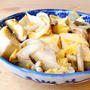 どーってことないおかず、豆腐を煮て卵でとじただけ