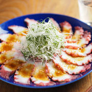 よだれ鶏のタレで中華風ピリ辛タコの刺身