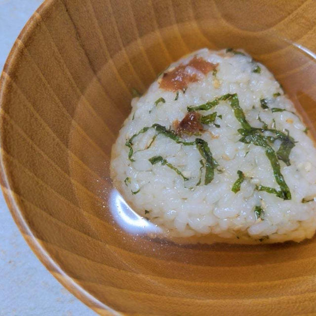 4食目。だし茶漬け