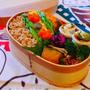 春を待つ＊鶏そぼろ旦那くん弁当＊そぼろレシピ
