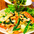 晩御飯〜タイ料理鳥肉バジル炒め＆牛肉大根スープ