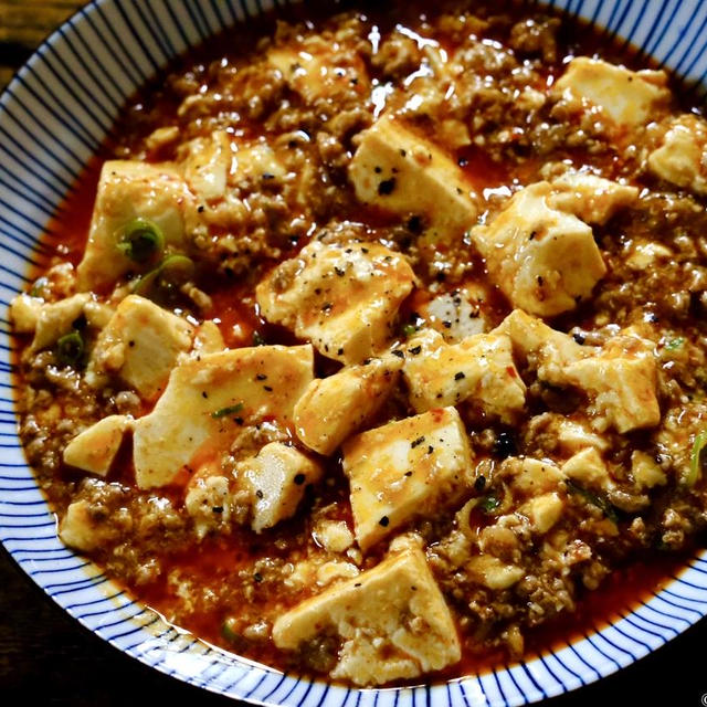 【中華レシピ】カルディのモロッコスパイスで！ハリッサ麻婆豆腐