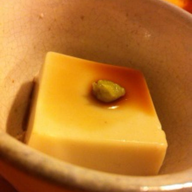 京都のゴマ豆腐