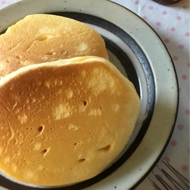 昨日のホットケーキはパンケーキだった