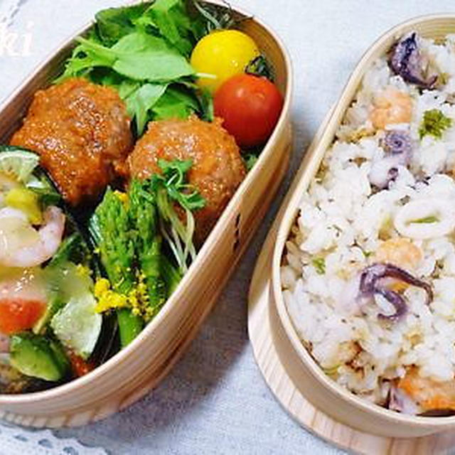 普通弁**誕生日の次の日は完全残り物弁当ww