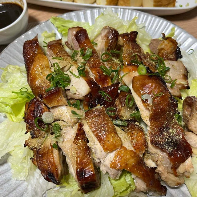 鶏肉のオーブン焼き☆新緑の近江八幡へ