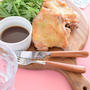 皮パリパリ☆ガーリックチキン　肉は焼くだけ！タレかけるだけ！