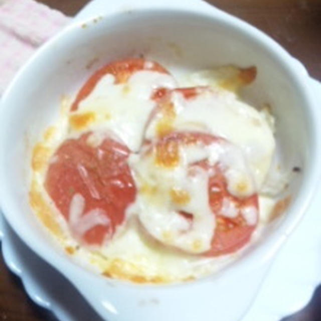 トマトのチーズ焼き