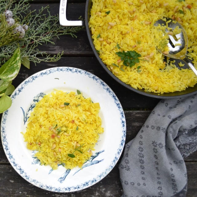 Mediterranean Yellow Rice 地中海風イエローライス