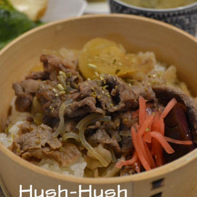 ♪新玉ねぎで大人味！★牛丼★納得のレシピ♪