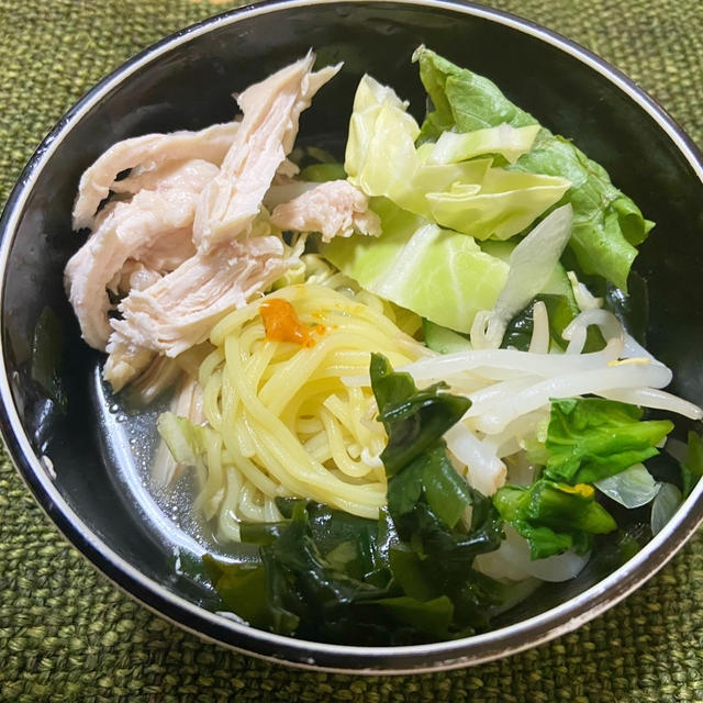 ピリ辛つけ麺⭐︎楽園のサテトム