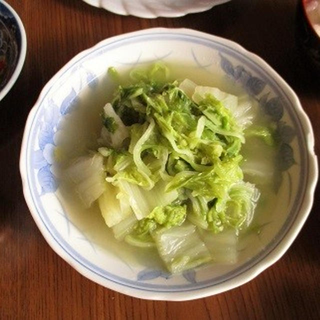 JAグループ茨城の白菜が甘くてシャキシャキ＆とろとろ！サッと煮るだけで充分な美味しさだね♪