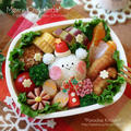 ＊白くまサンタのX'mas弁当＊