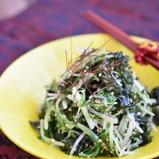 連休中の食べ過ぎをリセット！「わかめ＋1食材」でヘルシー副菜の作りおき