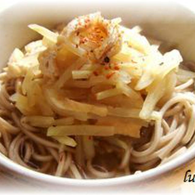 【レシピ】ぽかぽか田舎風そば