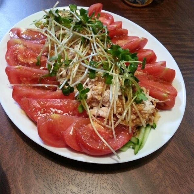 鶏三昧でした！(棒棒鶏・スタミナ納豆・焼き鳥)