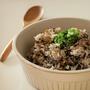ウチの定番に納豆プラスで、炒飯。