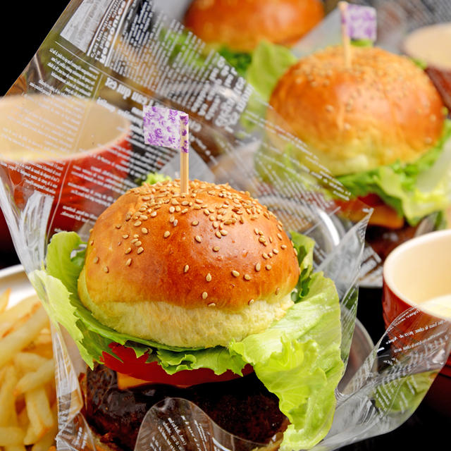 久々にハンバーガー作ったよ／オリンピック終わりました