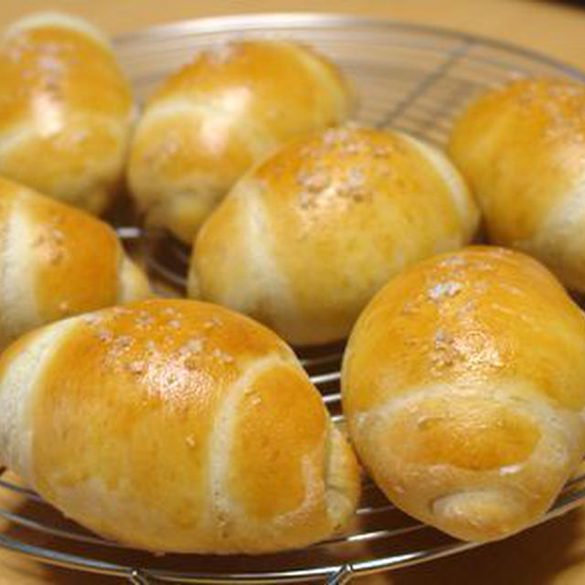 焼いてみた～塩パン編