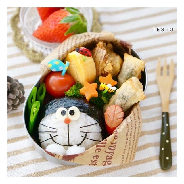 卒園制作に合わせて♪ドラえもんおにぎり弁当