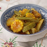 イカリア島風、野菜のごった煮２種