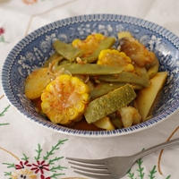 イカリア島風、野菜のごった煮２種