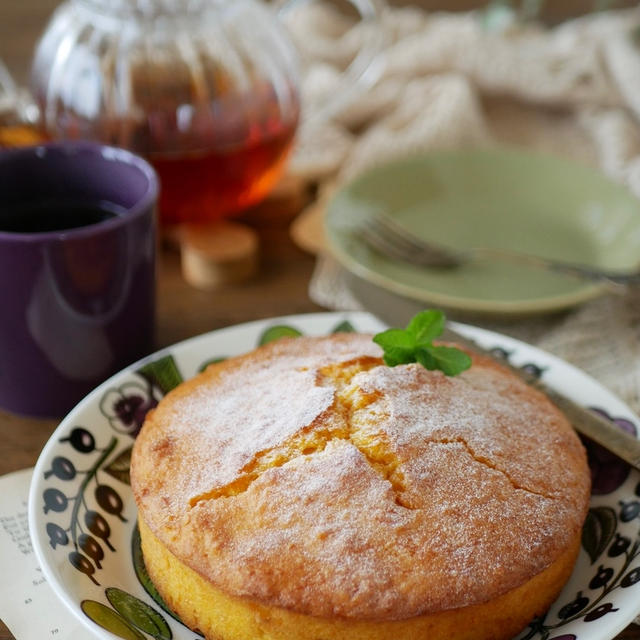素朴で美味しいキャロットケーキ