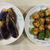 ピーマンの肉詰め焼き♪ なすのはさみ焼き♪