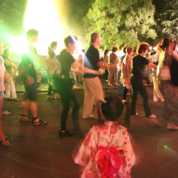 日比谷公園丸の内　大盆踊り大会