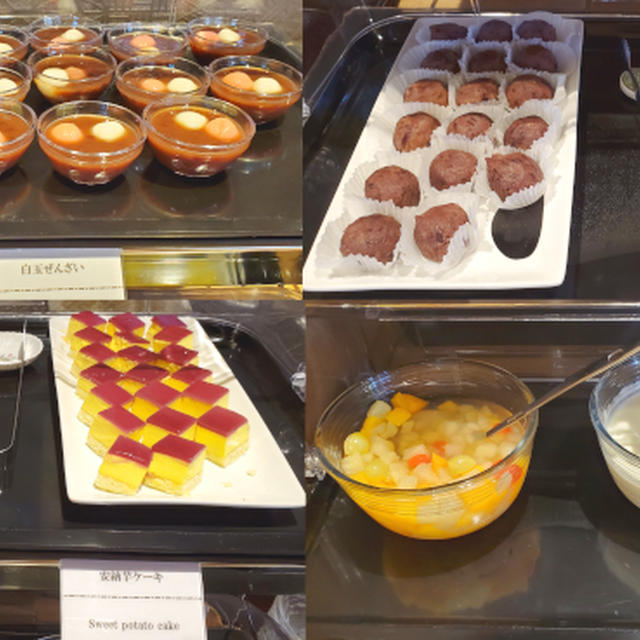 御宿野乃松江朝食デザート