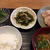 ポークソテーで定食