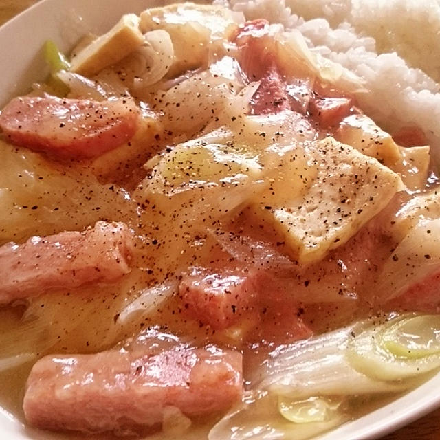 【ねぎのチャンプルー丼 レシピ】肉豆腐の黄金のトリオだから5,326回くらい死ぬ