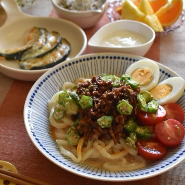 珍しく朝ごはんは麺にしたー