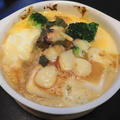 タカラ「本みりん」「料理のための清酒」で卵と豆腐の味噌グラタンを作りました。
