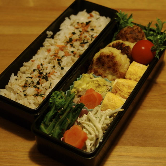 高野豆腐と鶏きのこコロッケお弁当 By りららさん レシピブログ 料理ブログのレシピ満載