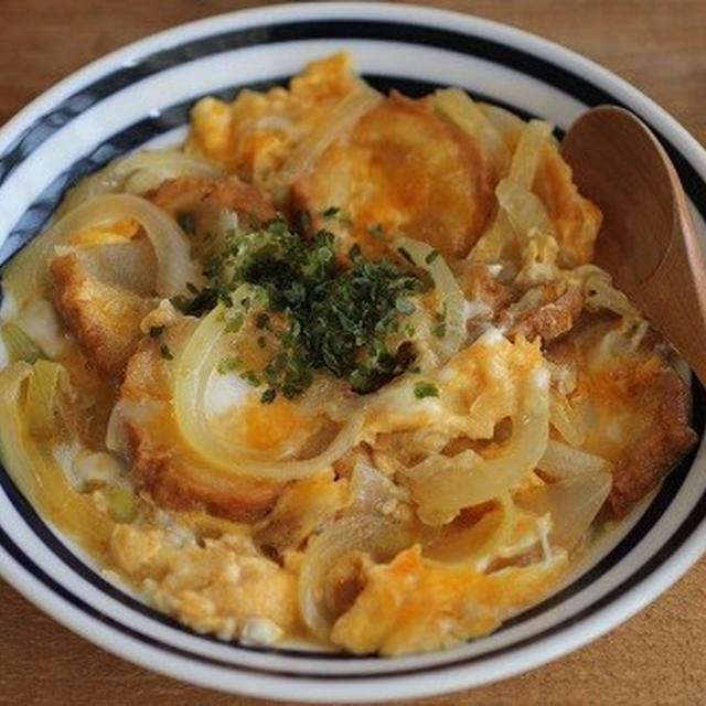 麺つゆで簡単 カツ丼風お麩の卵とじ By 山本リコピンさん レシピブログ 料理ブログのレシピ満載