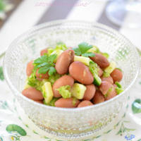 大好きなお豆料理♡　金時豆のイタリアンサラダ✿