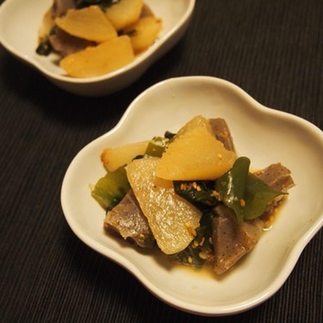 大根とこんにゃくの煮物