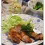 さっぱり*鶏肉の梅照り焼き　と　オニオンチーズスープ