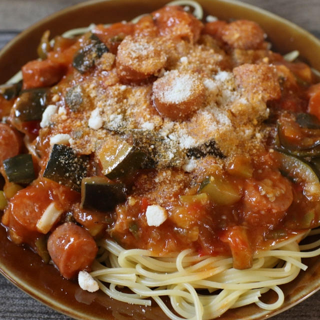 ラタトゥイユでパスタとじゃがいも消費のガレット＾＾
