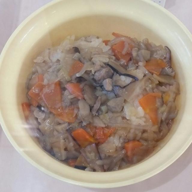 鶏ごぼう丼（給食）